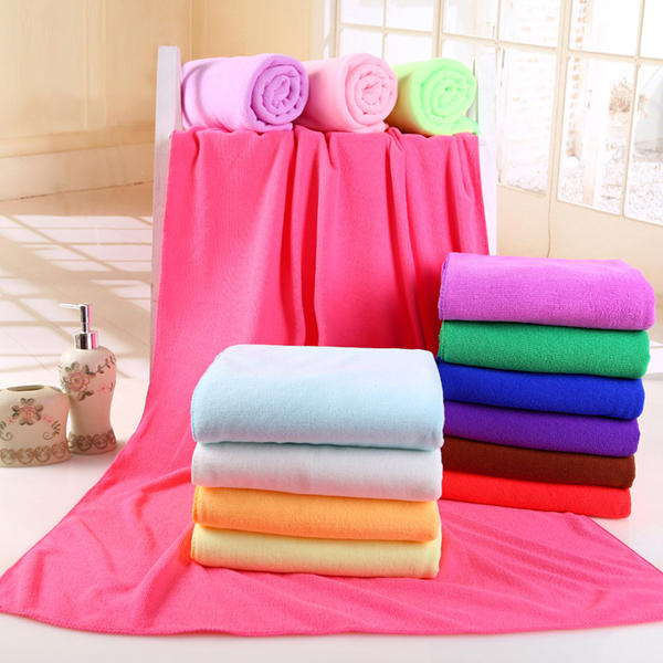 Quick dry microfiber bath towel for promotional