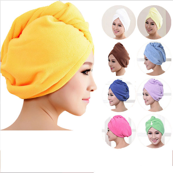 Super Absorbent Microfiber Hair Towel