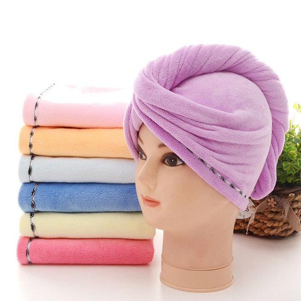 Microfiber Hair Turban Towel
