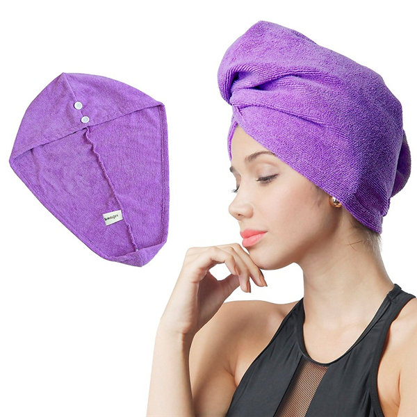 Good price Microfiber fabric hair towel Made in china