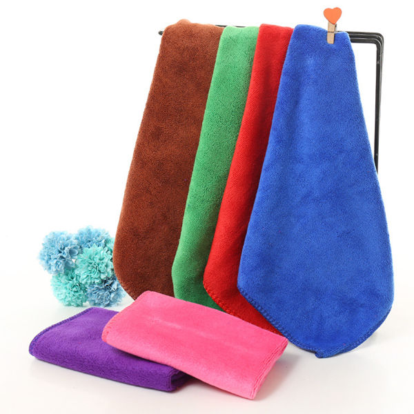 40x40cm microfiber towel for cleaning