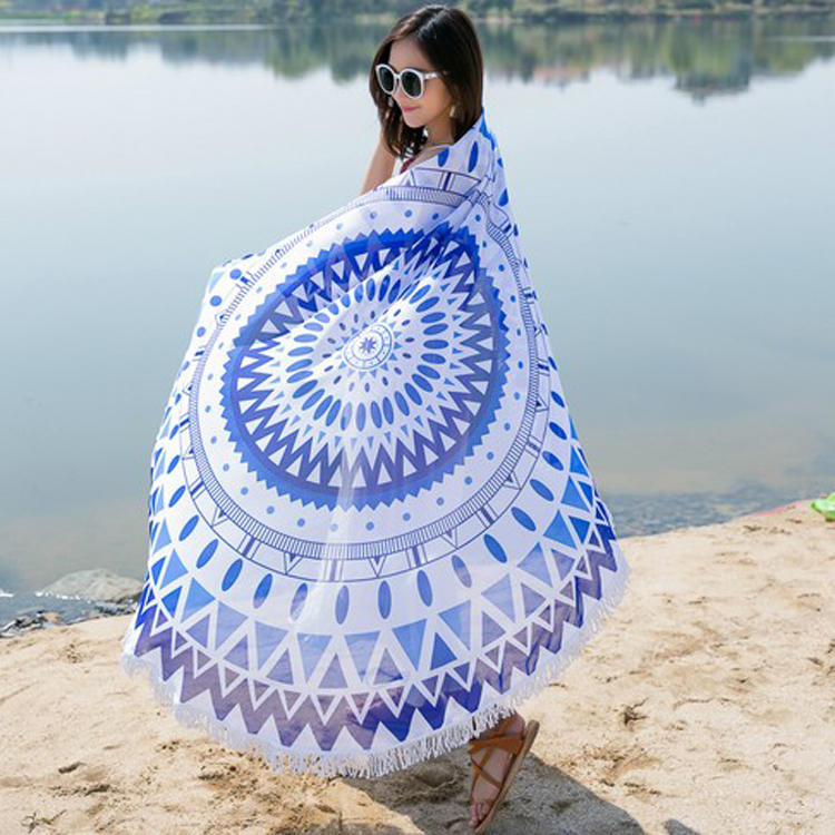 Round Beach Towel